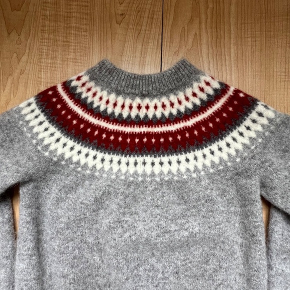 Rauma Collection 100% Norwegian Wool Argile Sweater Unisex M Nordic Scandi Party - Picture 8 of 13